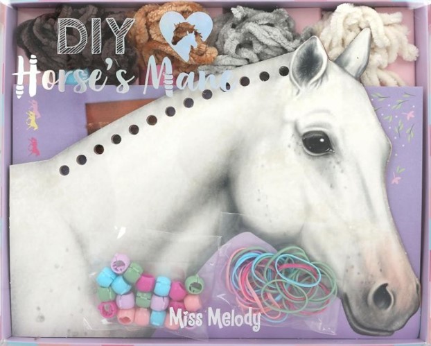 Kreatívna sada Miss Melody, DYI Horses Mane