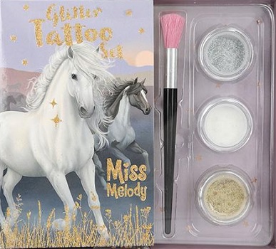 Miss Melody Glitter Tattoo Set, Glitter Tattoo Set