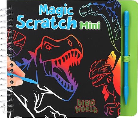 Dino World Magic Scratch Mini Scratchbook