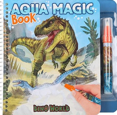 Omaľovánka s magickou fixkou Dino World Aqua Magic