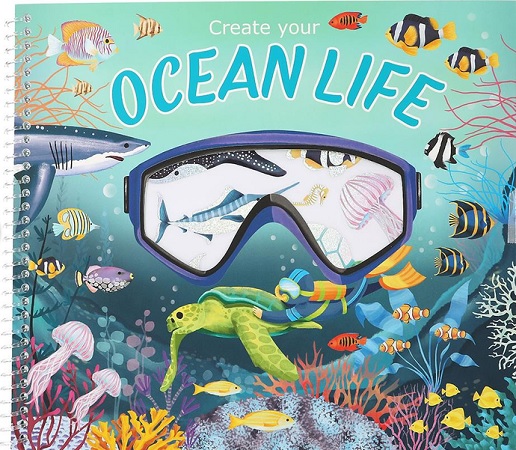 Kreatívna kniha nálepiek - Ocean Life