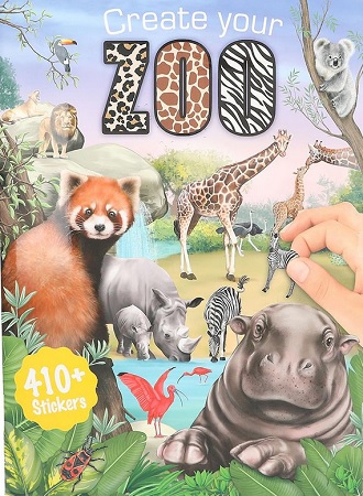 ZOO - Kreatívny zošit s nálepkami