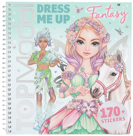 Kreatívna kniha nálepiek - Top Model Fantasy