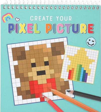 Pixel Picture - Kreatívna pixelová pracovná kniha