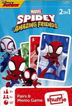 Spiderman hracie karty - Čierny Peter / Pexeso (2v1)