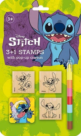 Pečiatky 3 + 1 Lilo a Stitch