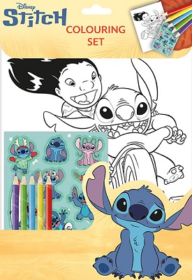 Maľovankový set - Lilo & Stitch