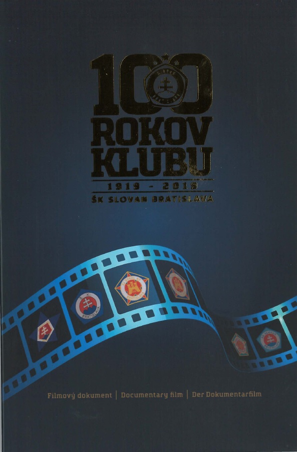 100 rokov klubu 1919-2019 /DVD filmový dokument/