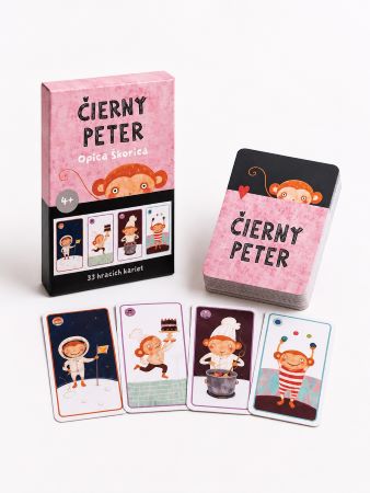 Opica Škorica - Čierny Peter (34 kariet)