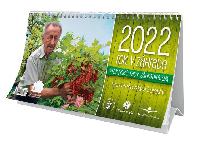 Kalendár 2022 - Rok v záhrade - stolový kalendár
