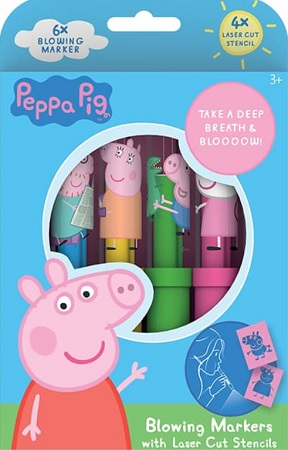 Fúkacie fixky Prasiatko Peppa
