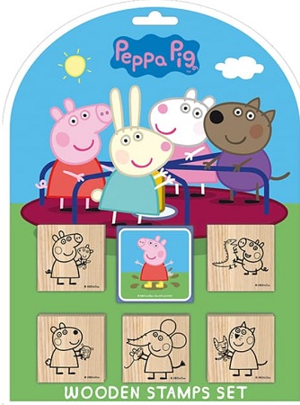 Pečiatky 5 + 1 Prasiatko Peppa