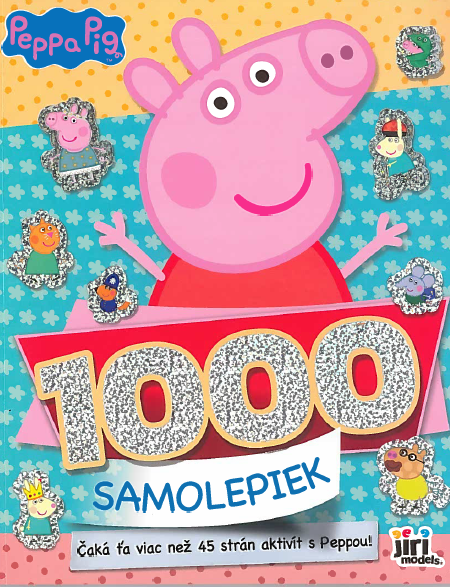 1000 samolepiek - Peppa Pig