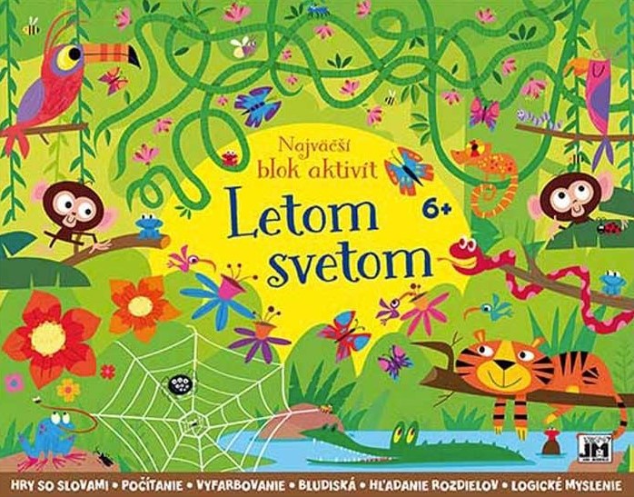 Najväčší blok aktivít - Letom svetom