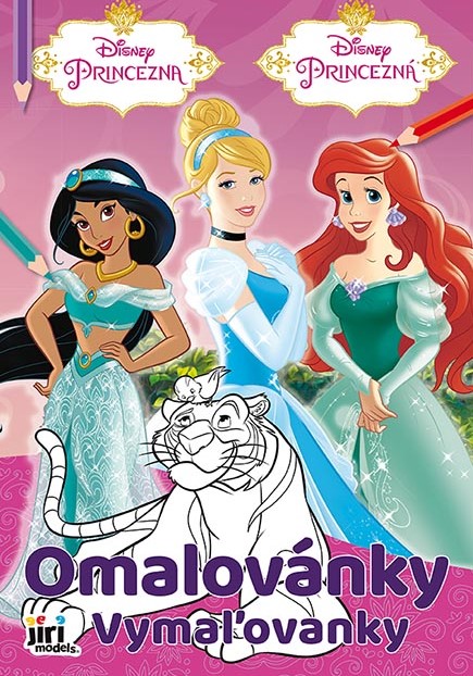 Maľovanky A4 Disney Princezné