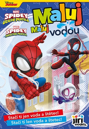 Maľuj vodou A5 Spidey