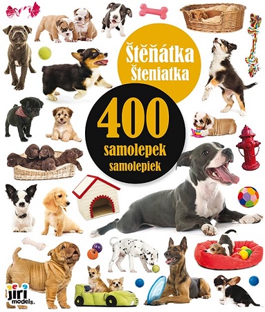 400 samolepiek Šteniatka