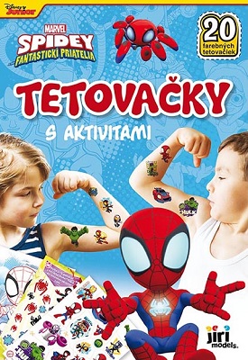 Tetovačky s aktivitami Spidey