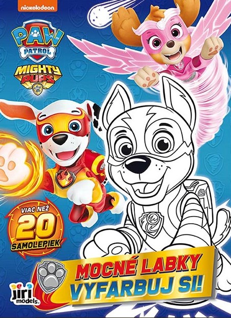 Vyfarbuj si! Labková patrola Silné labky