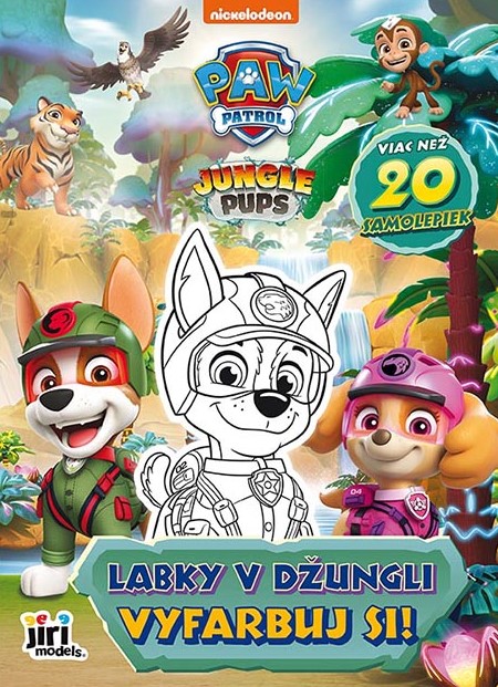 Vyfarbuj si! Labková patrola Labky v džungli