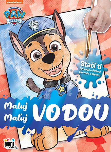 Maľuj vodou Labková patrola