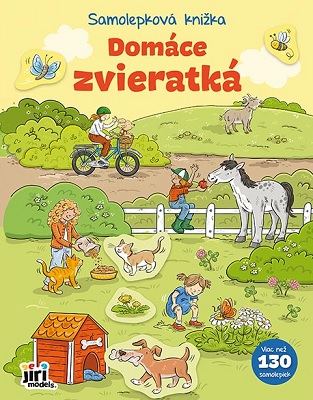 Samolepková knižka Domáce zvieratká