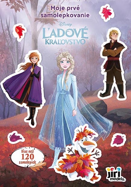 Moje prvé samolepkovanie Ľadové kráľovstvo