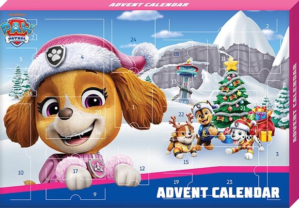 Adventný kalendár Labková patrola