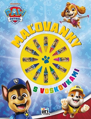 Maľovanky s voskovkami - Labková patrola
