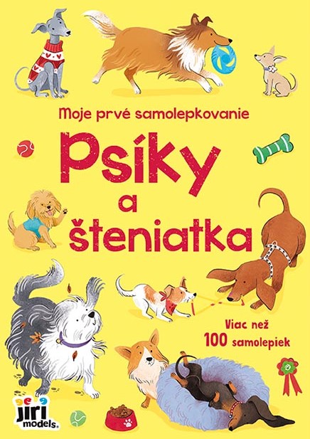 Moje prvé samolepkovanie Psíci a šteniatka