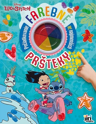 Farebné pršteky Lilo & Stitch