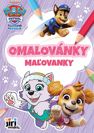 Omalovánky tlapková patrola A5 (dievčatá)