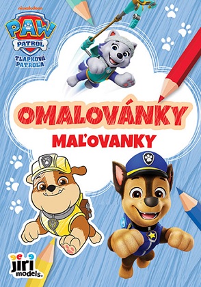 Omalovánky tlapková patrola A5 (chlapci)