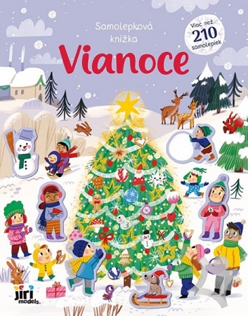 Samolepková knižka - Vianoce