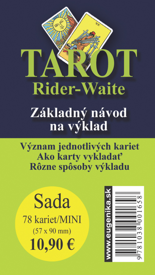 Tarot Rider-Waite (sada: karty + brožúrka) - Základný návod na výklad