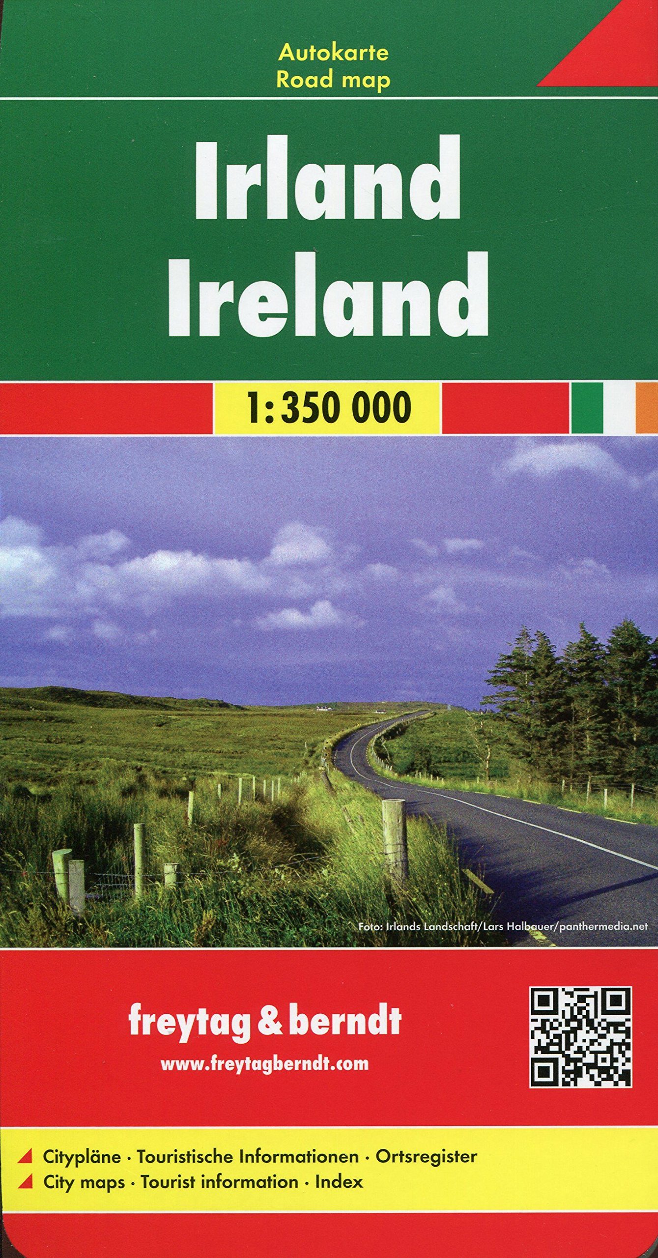 Automapa Irsko 1:350 000