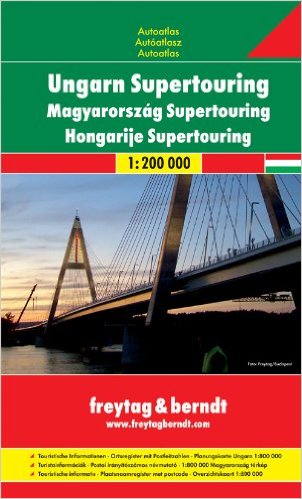 Magyarország 1:200 000 - Supertouring atlasz - Autoatlas