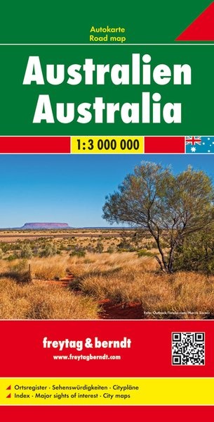 Austrália / plán 1:3 000 000 AK 187