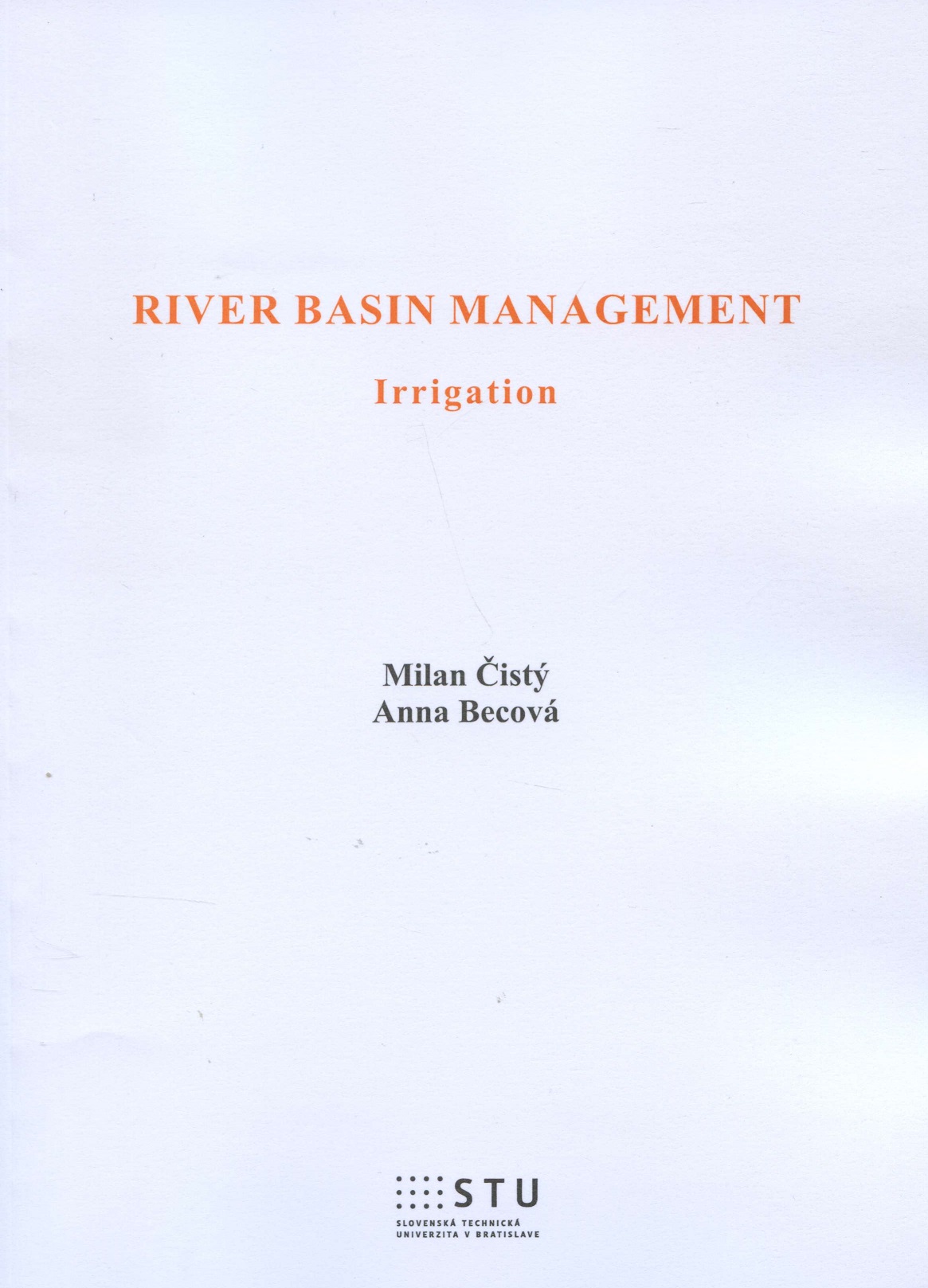 River Basin Management - Irrigation