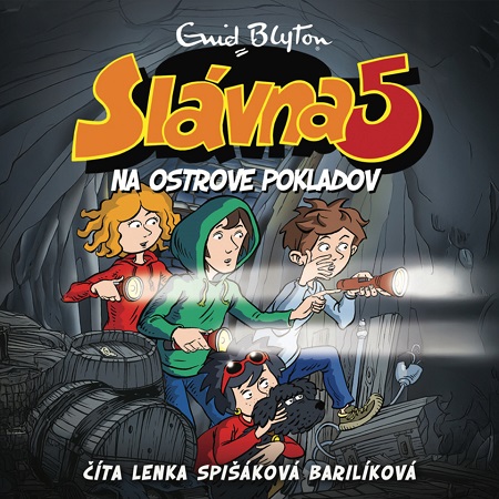 Slávna päťka na ostrove pokladov (audiokniha)