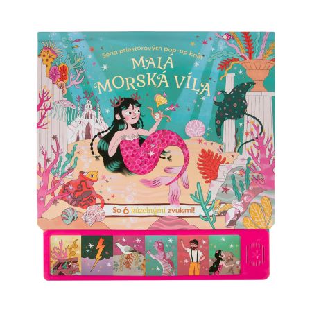 Malá morská víla - Zvuková 3D kniha