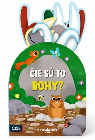 Čie sú to rohy? - detská zvuková pop-up kniha