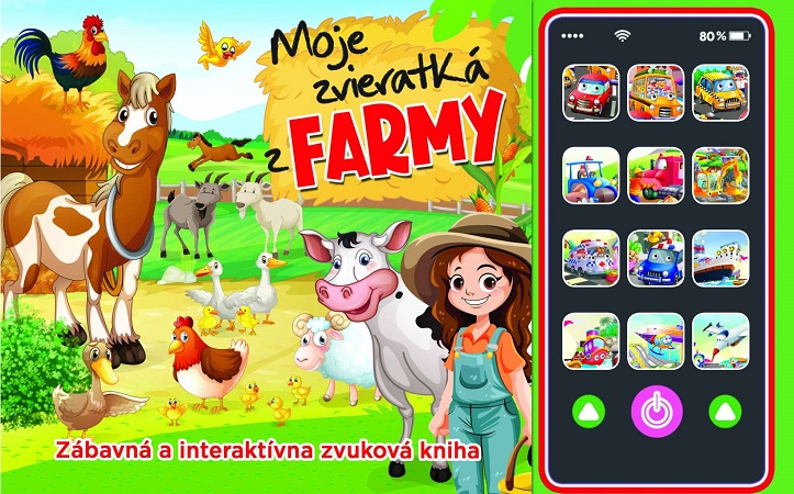 Moje zvieratká z farmy - mobil (3.vyd.)