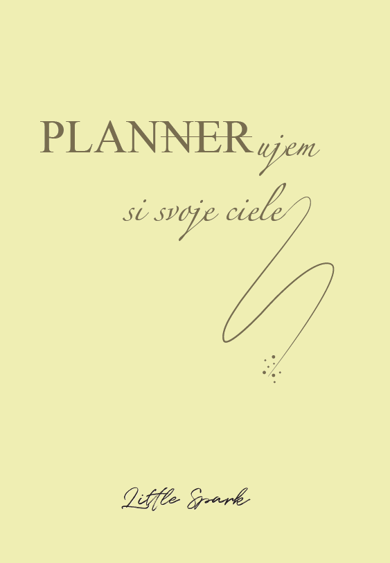 Plánujem si svoje ciele - Motivačný plánovací zápisník